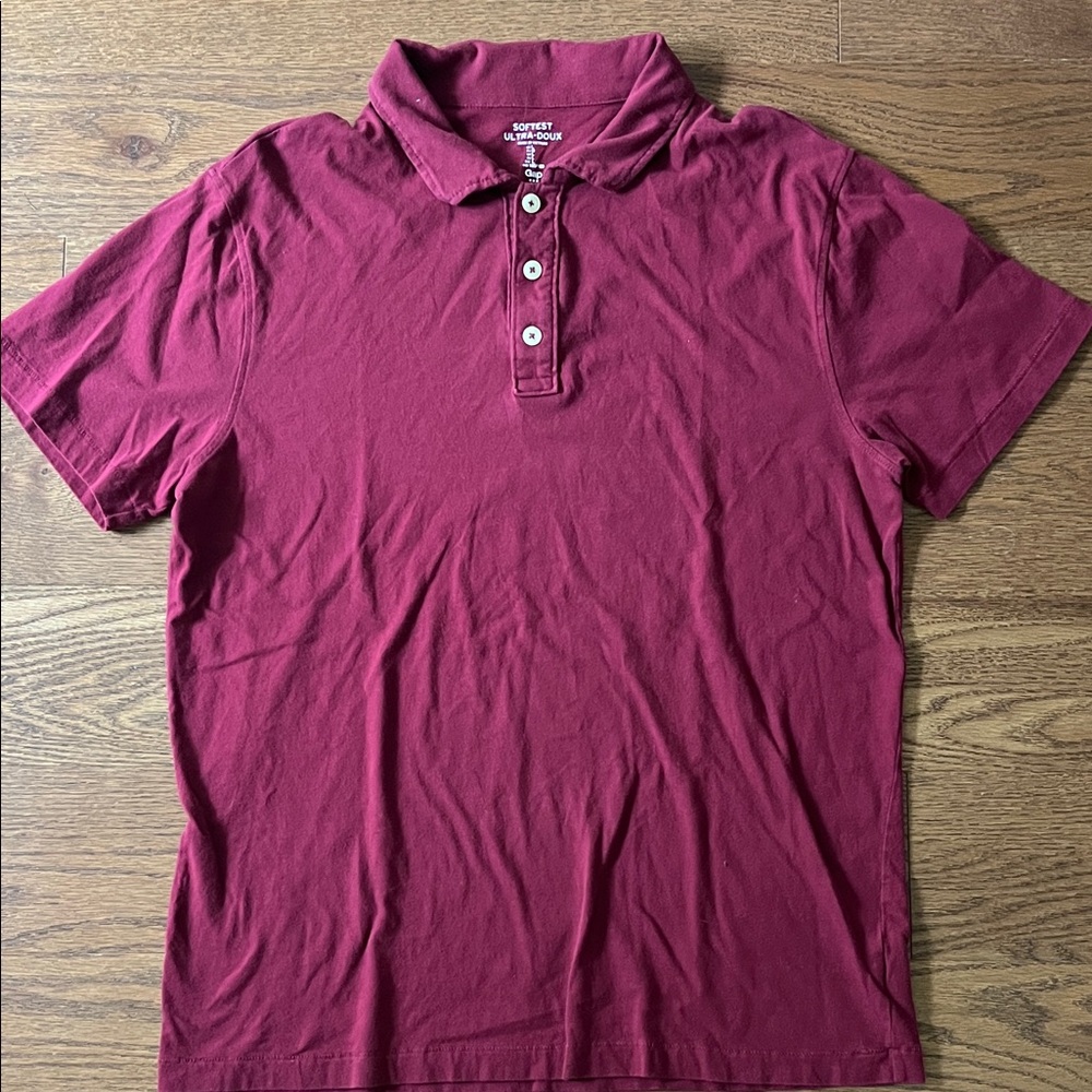 GAP Softest Ultra-Doux Men's Polo Shirt.
